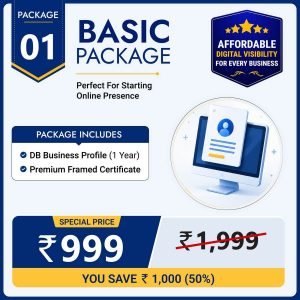 Basic: Start Your Digital Presence