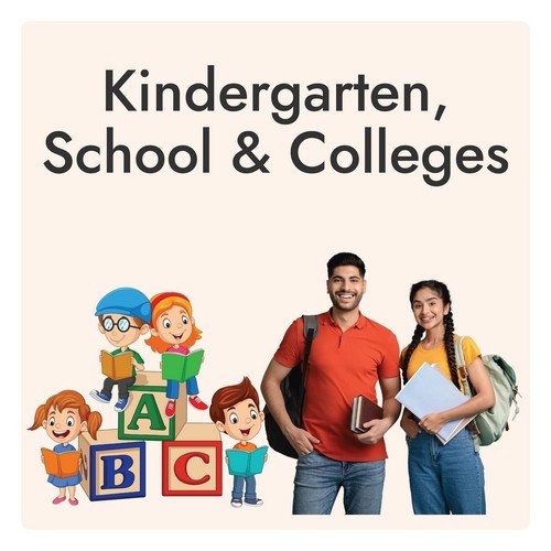 Educational Institutions Offering Kindergarten, School Education, And College-Level Courses